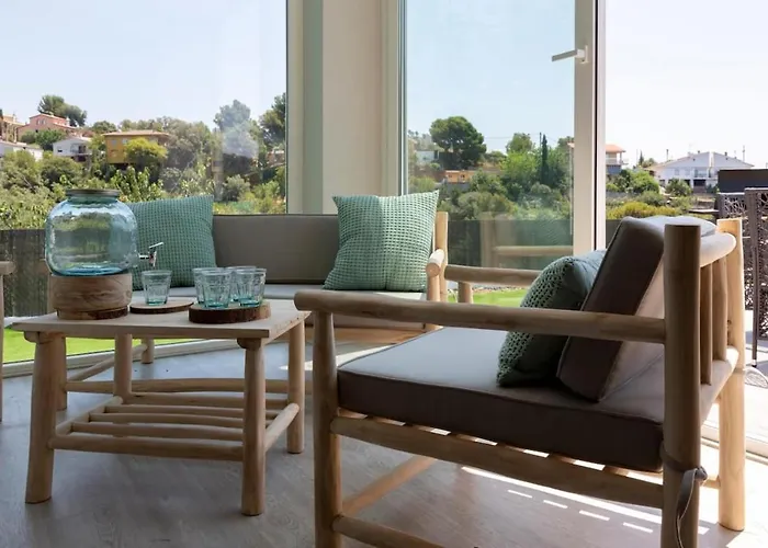 Villa Chillout House With Heated Pool 29 C Sea & Mountain View Santa Susanna